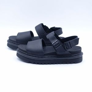 Dr. Martens Voss Strappy Platform Sandals Black
